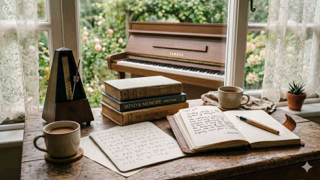 피아노 점자 봉사 기록